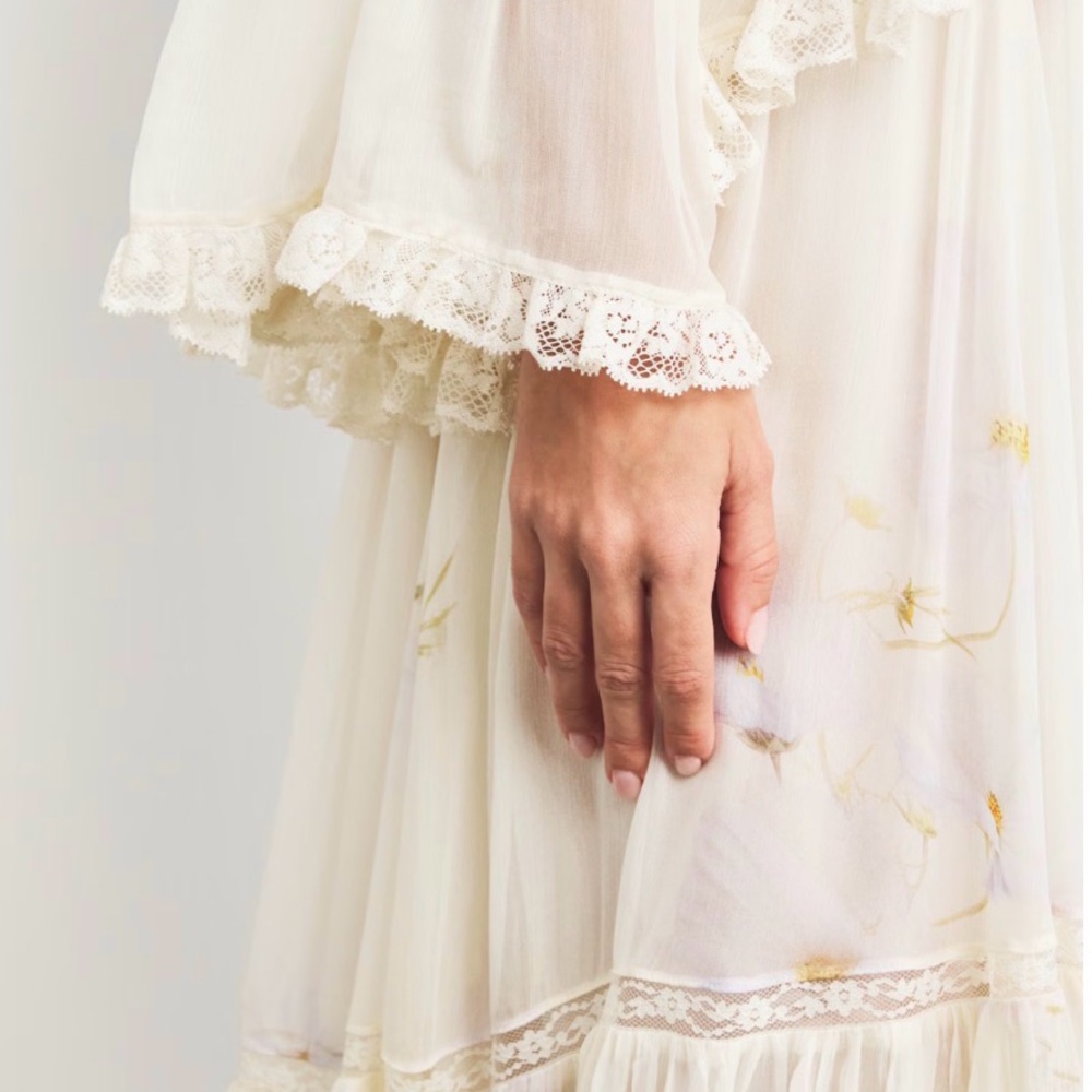 Zimmermann Memento Peplum Flutter Dress - Picture 5 of 7
